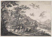 KG 03504
<br/>
Landschap met veerpont
<br/>
<em>Both, Jan (1618/22-1652)</em>